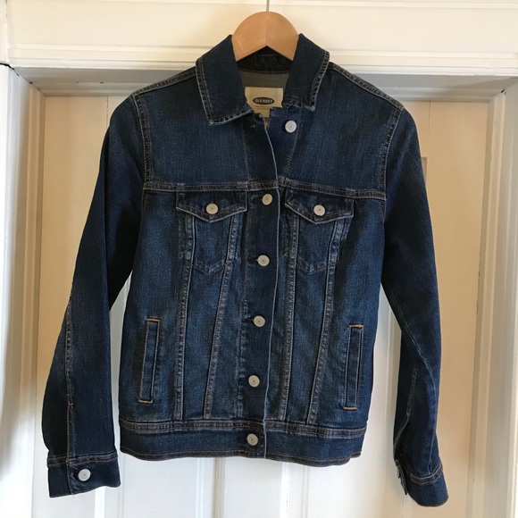 EUC Old Navy denim jean jacket, size XS - Picture 1 of 4